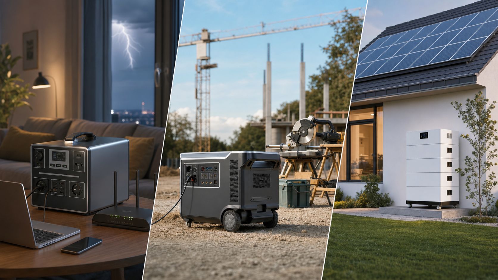 Energy storage application scenes