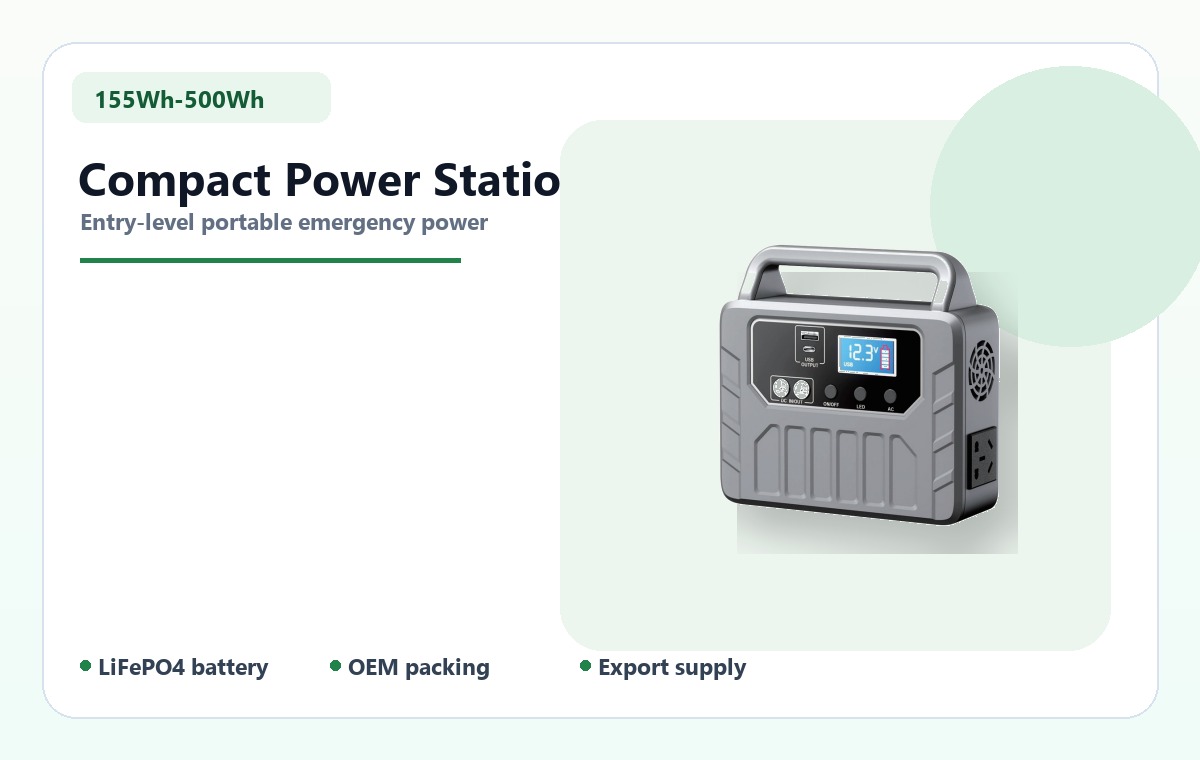 Compact power station