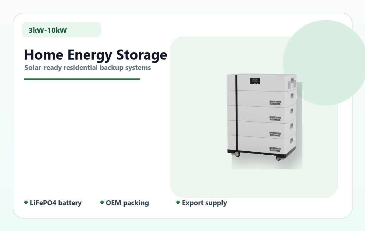 Residential energy storage