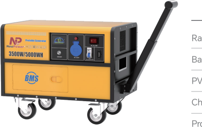 Portable solar generator
