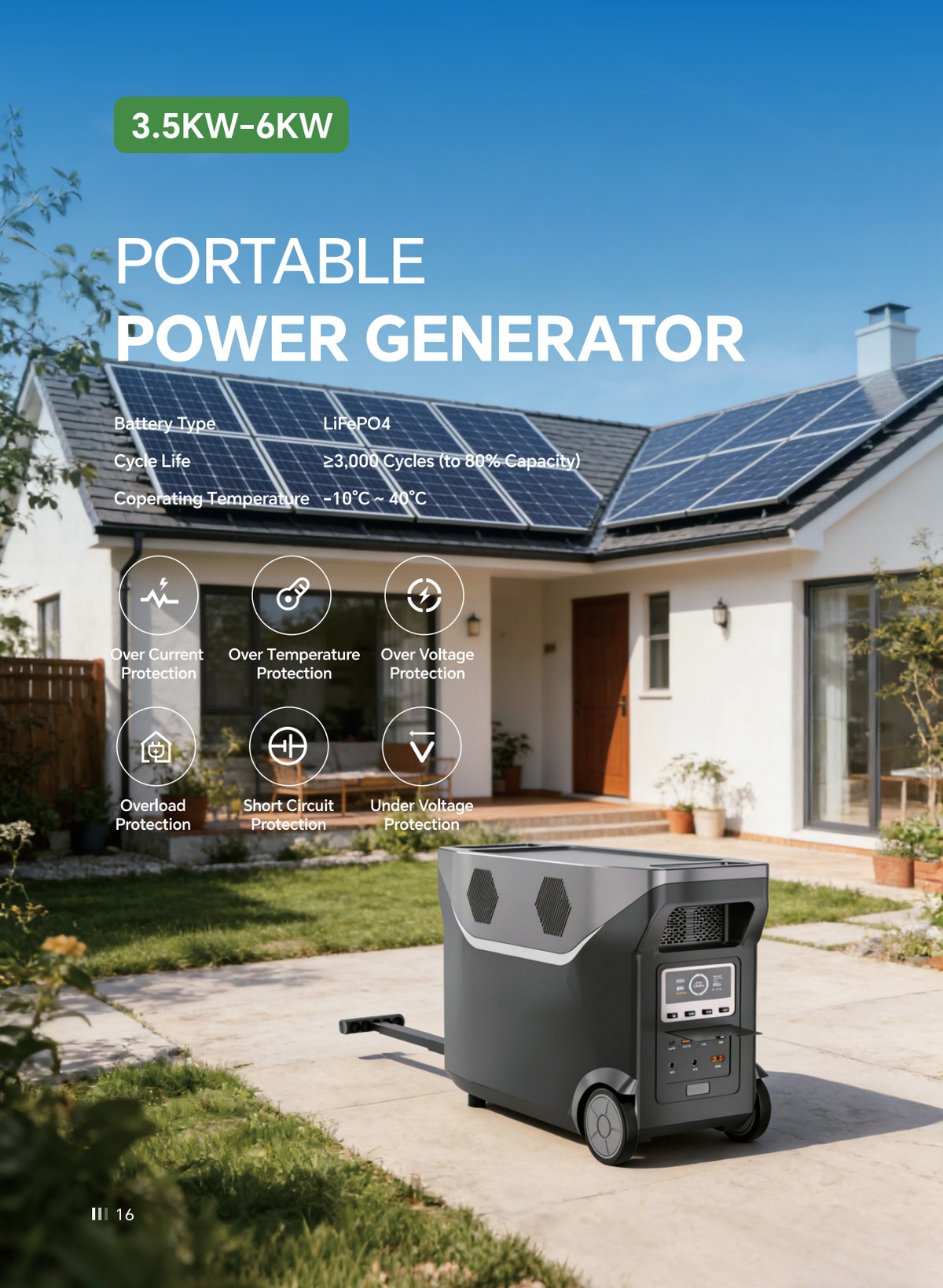 Portable generator application